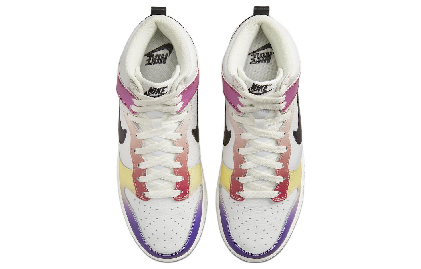 (WMNS) Nike Dunk High \'Multi-Color Gradient\'  FD0802-100 Signature Shoe