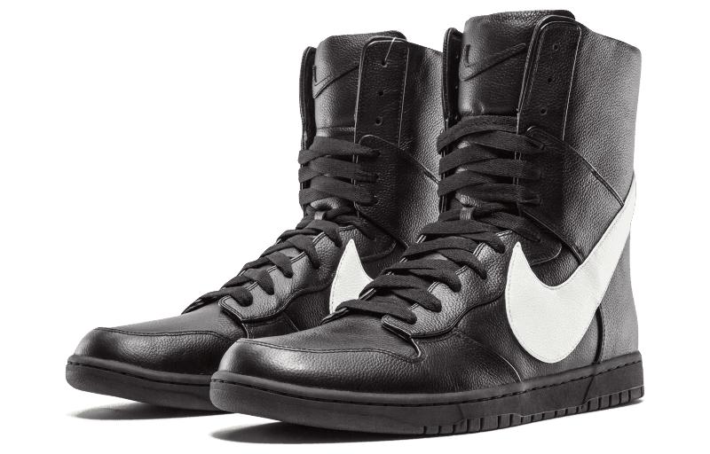 Nike Dunk Lux High x Riccardo Tisci 'Black White' 841647-010 Vintage Sportswear - Click Image to Close
