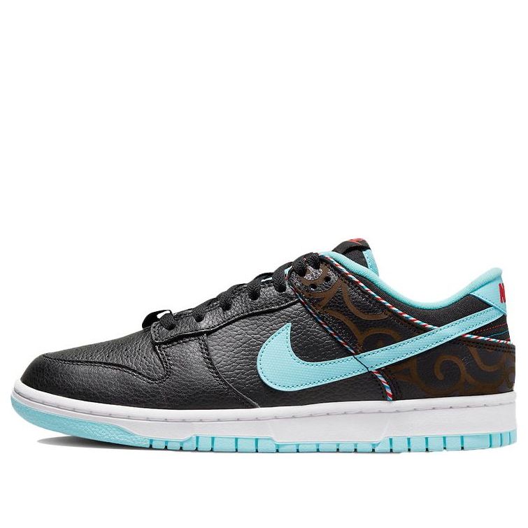Nike Dunk Low SE 'Barber Shop - Black' DH7614-001 Classic Sneakers
