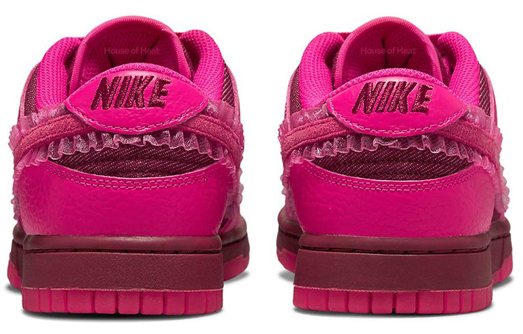 (WMNS) Nike Dunk Low 'Valentine's Day' DQ9324-600 Classic Sneakers - Click Image to Close