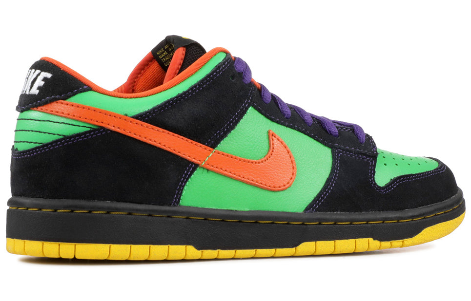 Nike Dunk Low Premium Sb \'Black Bright Green\'  313170-381 Vintage Sportswear