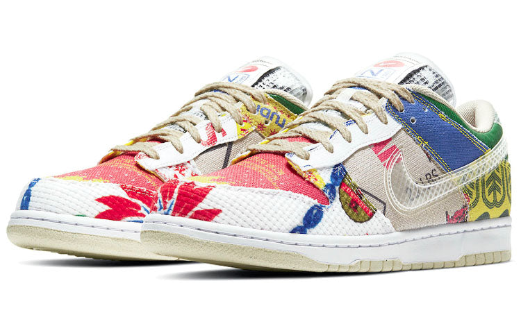 Nike Dunk Low 'City Market' DA6125-900 Iconic Trainers - Click Image to Close
