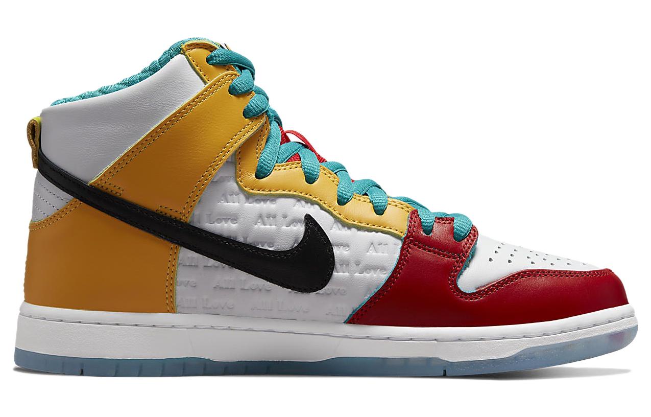 Nike x froSkate SB Dunk High \'All Love No Hate\'  DH7778-100 Iconic Trainers