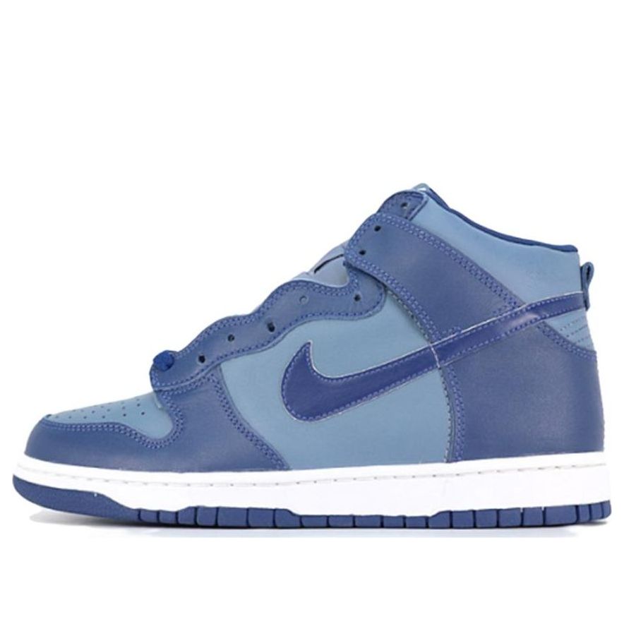 Nike Dunk High LE 'Storm Blue' 630335-042 Antique Icons - Click Image to Close