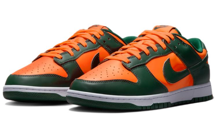 Nike Dunk Low \'Miami Hurricanes\'  DD1391-300 Iconic Trainers