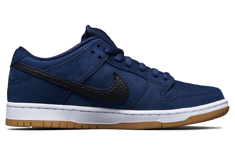 Nike Dunk Low Pro ISO SB 'Navy Gum' CW7463-401 Iconic Trainers - Click Image to Close