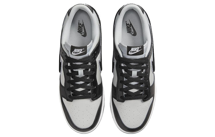 Nike Dunk Low 'Chenille Swoosh - Black Grey Fog' DQ7683-001 Antique Icons - Click Image to Close