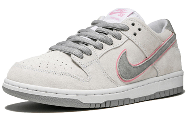 Nike Ishod Wair x SB Zoom Dunk Low Pro \'Perfect Pink\'  895969-160 Signature Shoe