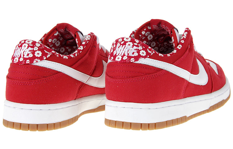 (WMNS) Nike Dunk Low CL \'Liberty Fabric Pack - Varsity Red\'  317815-611 Classic Sneakers