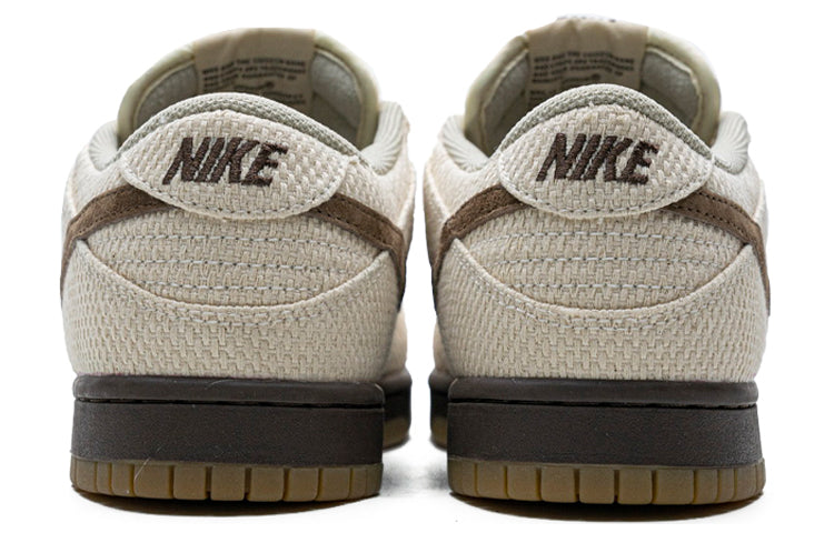 Nike Dunk Low Premium 'Hemp - Net Medium Brown' 307696-121 Signature Shoe - Click Image to Close
