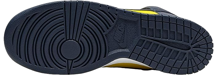 Nike Dunk High LE 'Goldenrod Obsidian' 981012-471 Signature Shoe - Click Image to Close