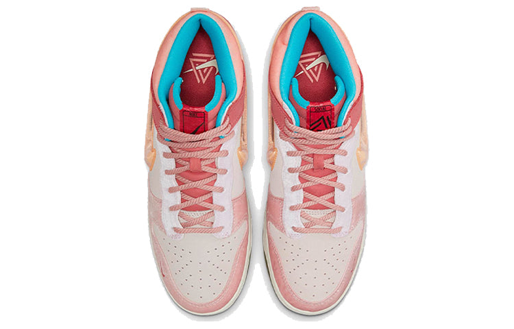 Nike Social Status x Dunk Mid \'Strawberry Milk\'  DJ1173-600 Signature Shoe