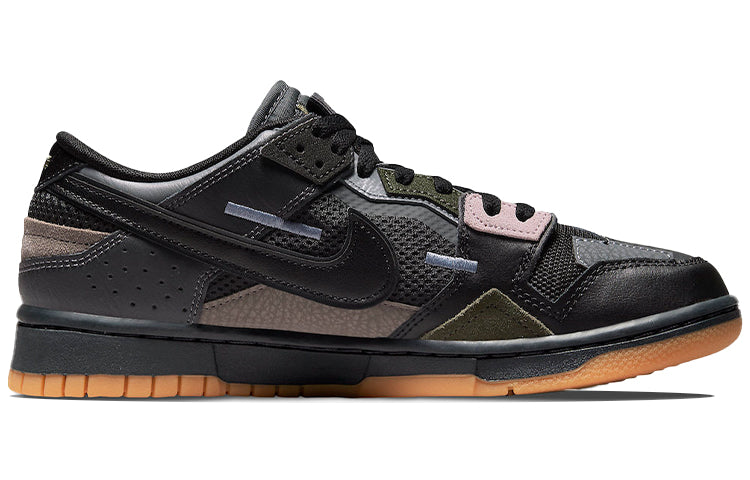 Nike Dunk Low Scrap 'Black' DB0500-001 Iconic Trainers - Click Image to Close