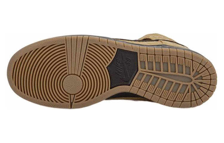 Nike SB Dunk High \'Brown Paper Bag\'  313171-202 Classic Sneakers