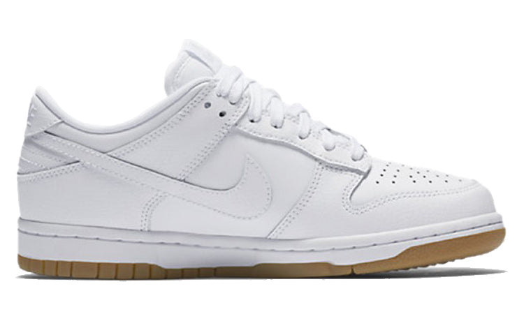 (WMNS) Nike Dunk Low 'White Gum' 311369-100 Iconic Trainers - Click Image to Close