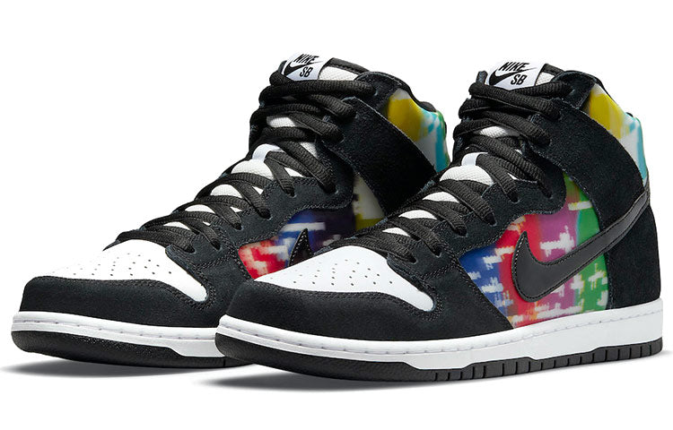 Nike SB Dunk High 'TV Signal' CZ2253-100 Iconic Trainers - Click Image to Close
