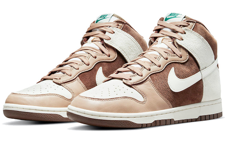 Nike Dunk High 'Light Chocolate' DH5348-100 Classic Sneakers - Click Image to Close