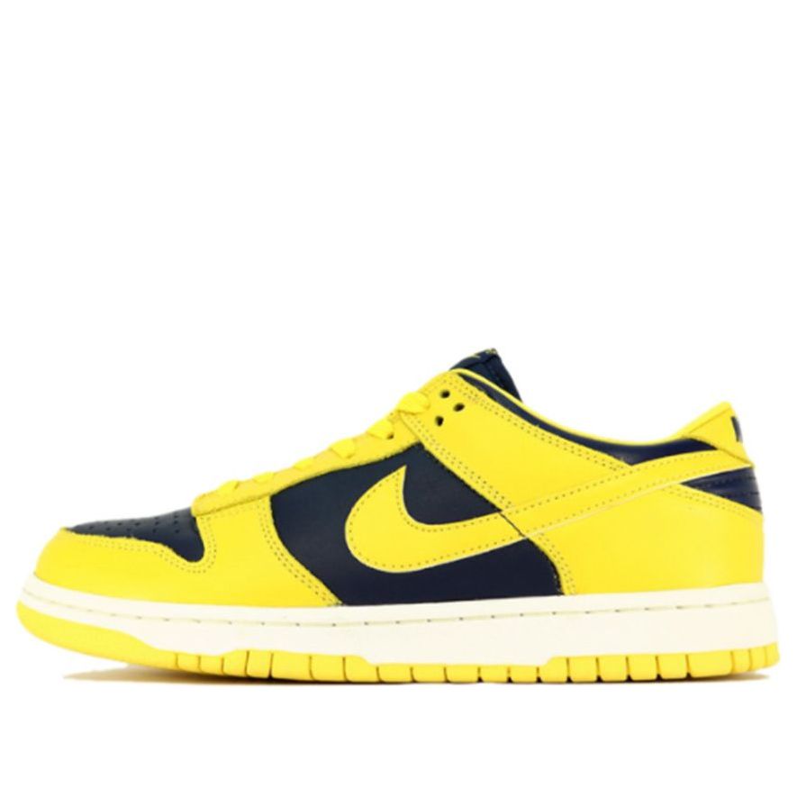 Nike Dunk Low 'Yellow Navy' 630358-741 Cultural Kicks - Click Image to Close