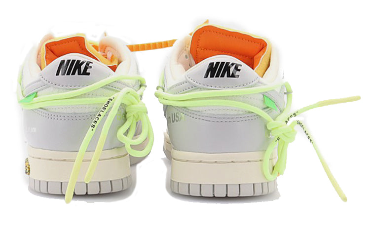 Nike Off-White x Dunk Low \'Lot 43 of 50\'  DM1602-128 Cultural Kicks