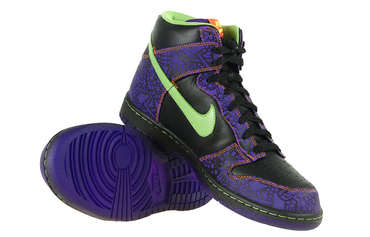 Nike Dunk High Premium 'Day Of The Dead' 323955-030 Classic Sneakers - Click Image to Close