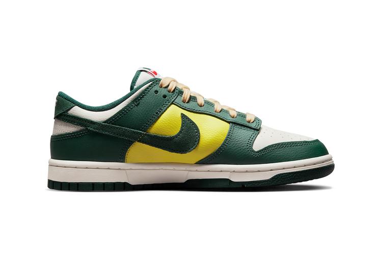 (WMNS) Nike Dunk Low 'Noble Green' FD0350-133 Classic Sneakers - Click Image to Close