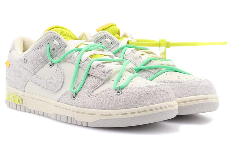 Nike Off-White x Dunk Low \'Lot 14 of 50\'  DJ0950-106 Antique Icons
