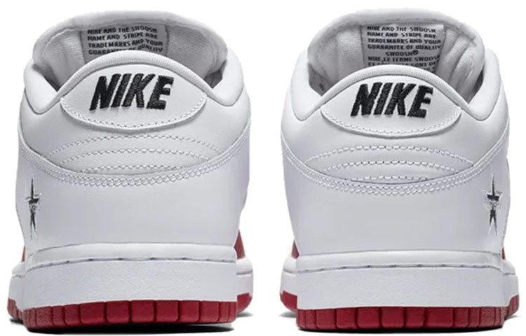 Nike x Supreme SB Dunk Low 'Varsity Red' CK3480-600 Signature Shoe - Click Image to Close