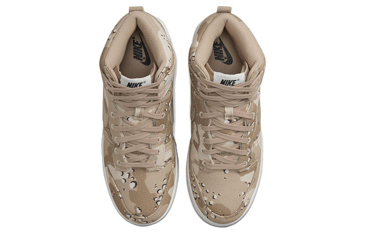 (WMNS) Nike Dunk High 'Desert Camo' DX2314-200 Classic Sneakers - Click Image to Close