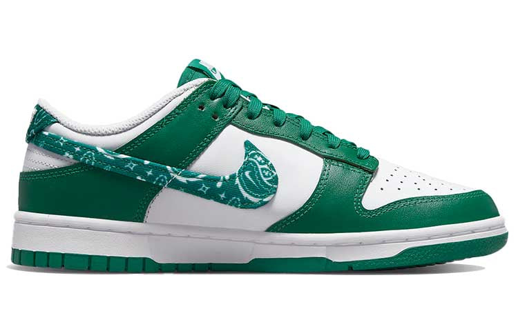 (WMNS) Nike Dunk Low 'Green Paisley' DH4401-102 Signature Shoe - Click Image to Close