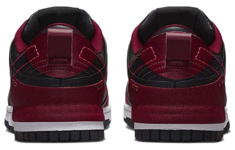 (WMNS) Nike Dunk Low Disrupt 2 'Black Dark Beetroot' DV4024-003 Classic Sneakers - Click Image to Close