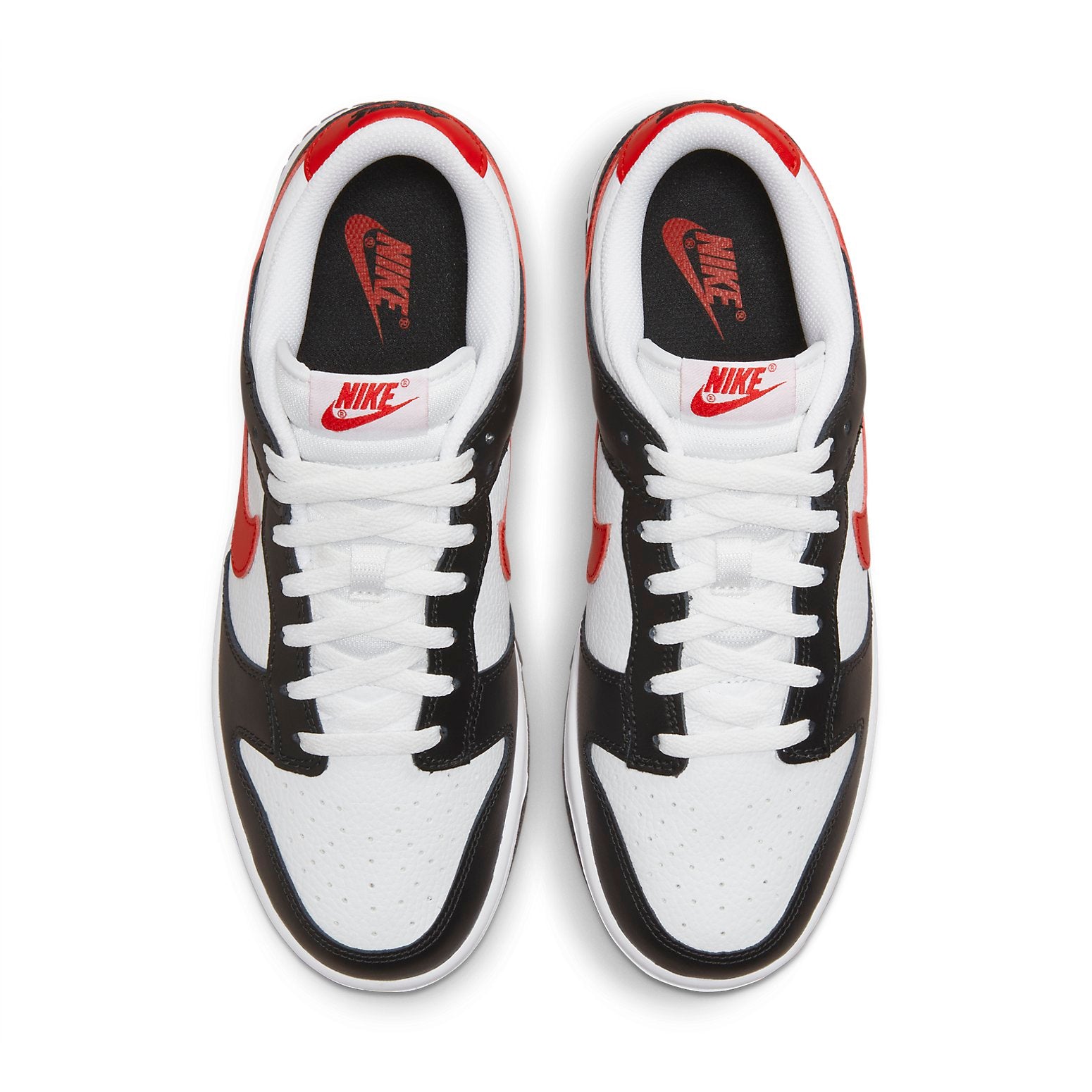 Nike Dunk Low \'Red Swoosh Panda\'  FB3354-001 Cultural Kicks