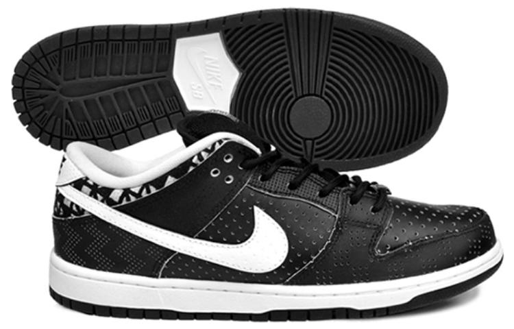 Nike Dunk Low Premium SB \'BHM\'  745956-010 Signature Shoe