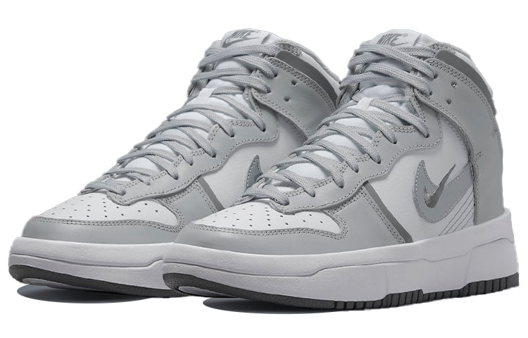 (WMNS) Nike Dunk High Up \'Light Smoke Grey\'  DH3718-106 Signature Shoe