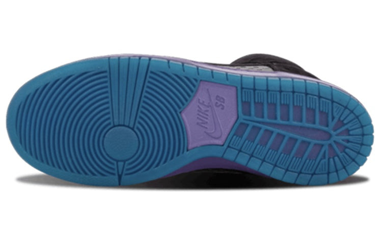 Nike Dunk High Pro SB 'Black Grape' 313171-027 Signature Shoe - Click Image to Close