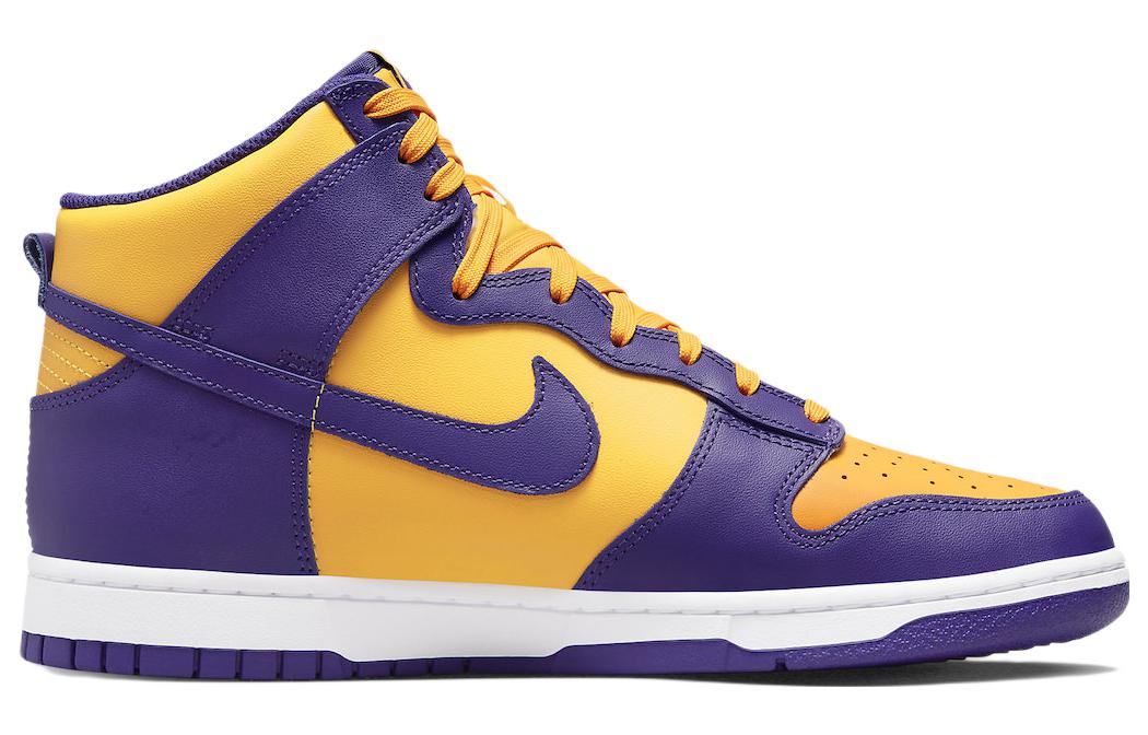 Nike Dunk High \'Lakers\'  DD1399-500 Classic Sneakers