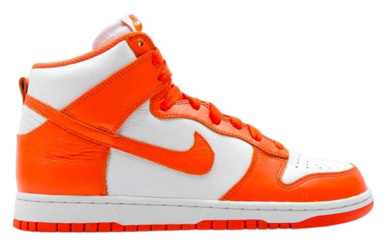 Nike Dunk High Retro QS 'Syracuse' 850477-101 Classic Sneakers - Click Image to Close