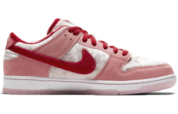 Nike x StrangeLove SB Dunk Low 'Valentine's Day' CT2552-800 Iconic Trainers - Click Image to Close