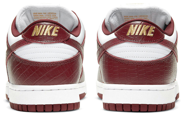 Nike Supreme x Dunk Low OG SB QS 'Barkroot Brown' DH3228-103 Iconic Trainers - Click Image to Close