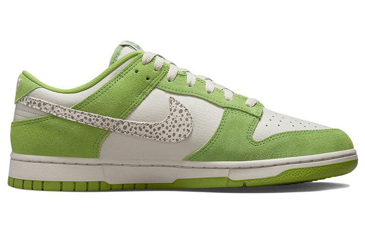 Nike Dunk Low 'Safari Swoosh - Chlorophyll' DR0156-300 Signature Shoe - Click Image to Close