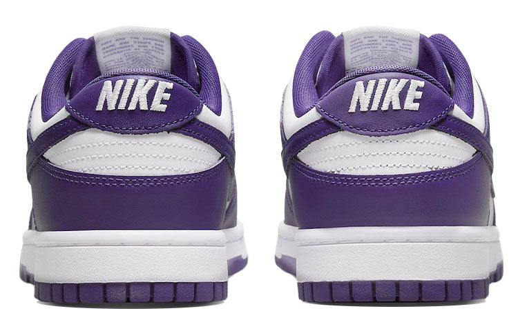 Nike Dunk Low \'Championship Purple\'  DD1391-104 Classic Sneakers