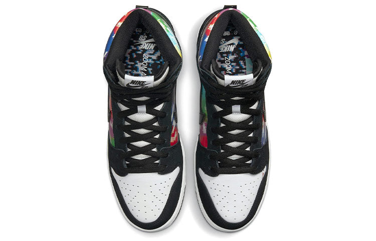 Nike SB Dunk High 'TV Signal' CZ2253-100 Iconic Trainers - Click Image to Close