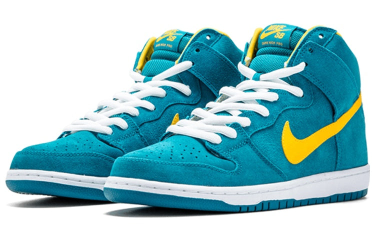 Nike Dunk High Pro SB 'Tropical Teal' 305050-371 Antique Icons - Click Image to Close
