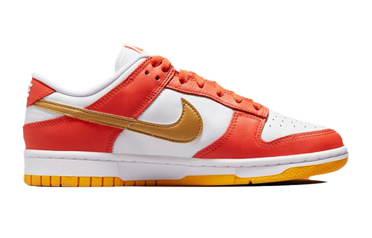 (WMNS) Nike Dunk Low 'Orange University Gold' DQ4690-800 Iconic Trainers - Click Image to Close