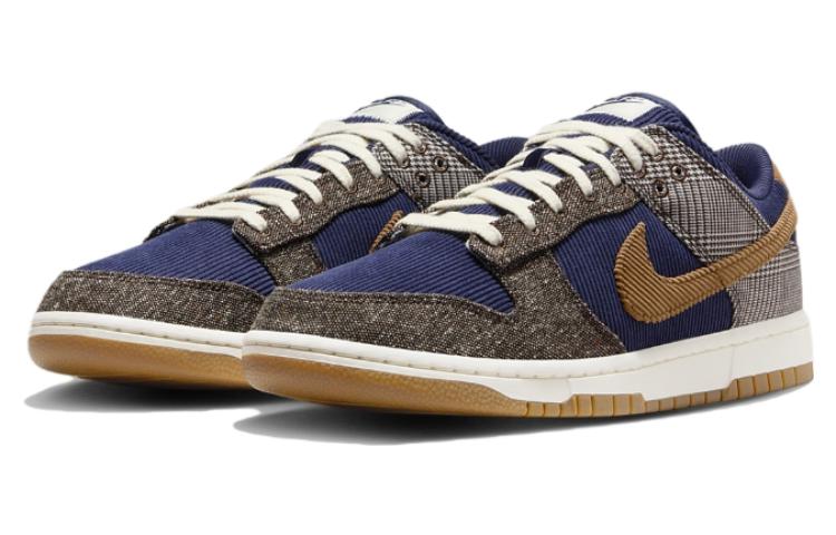 Nike Dunk Low 'Tweed Corduroy' FQ8746-410 Signature Shoe - Click Image to Close