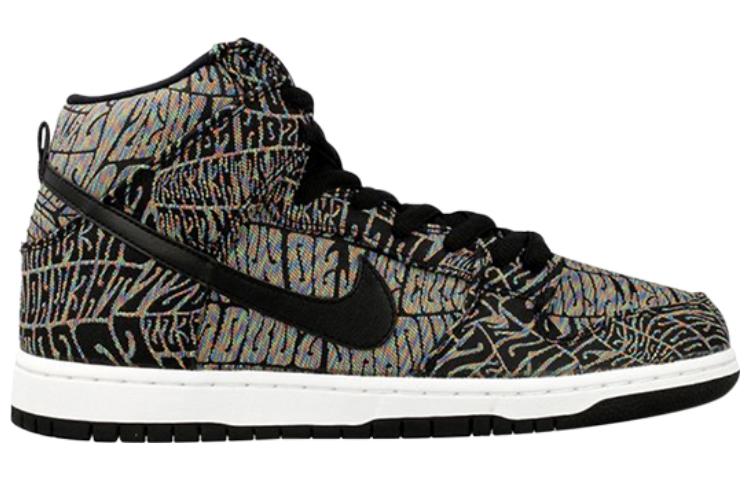Nike SB Dunk High Premium 'Psychedelic' 313171-029 Classic Sneakers - Click Image to Close