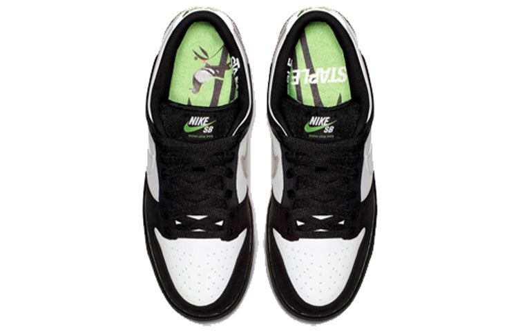 Nike Jeff Staple x Dunk Low Pro SB 'Panda Pigeon' BV1310-013 Classic Sneakers - Click Image to Close