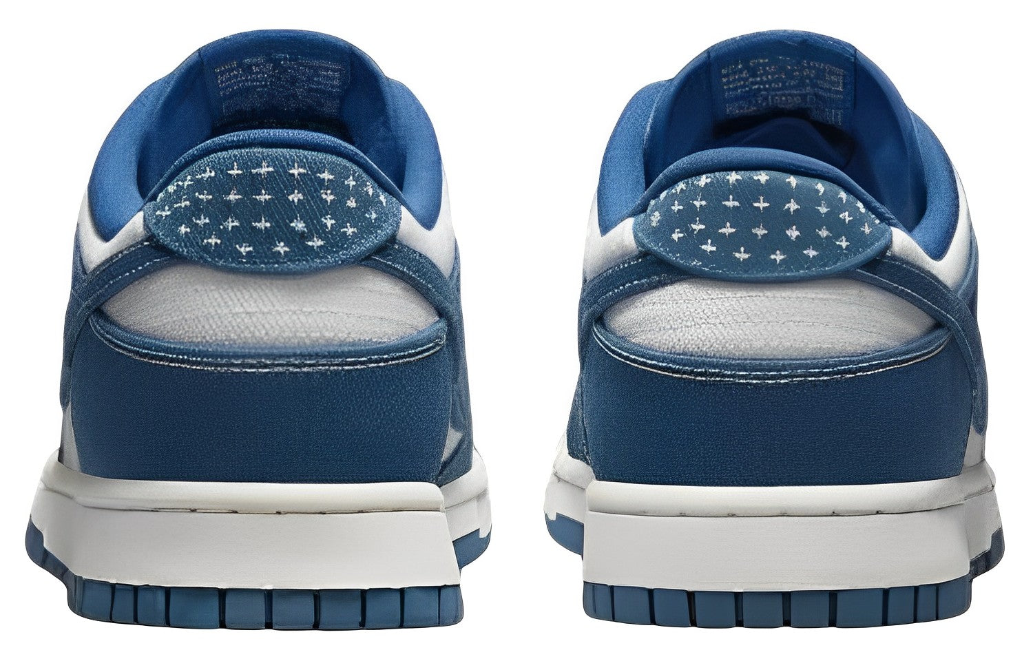 Nike Dunk Low 'Industrial Blue Sashiko' DV0834-101 Iconic Trainers - Click Image to Close