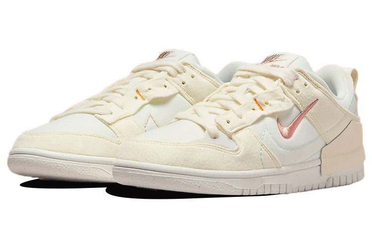 (WMNS) Nike Dunk Low Disrupt 2 'Pale Ivory Sail' DH4402-100 Iconic Trainers - Click Image to Close