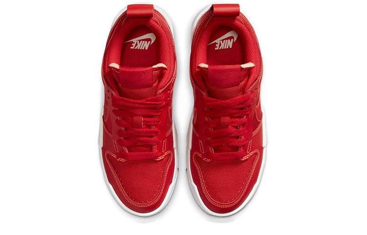 (WMNS) Nike Dunk Low Disrupt 'Red Gum' CK6654-600 Cultural Kicks - Click Image to Close