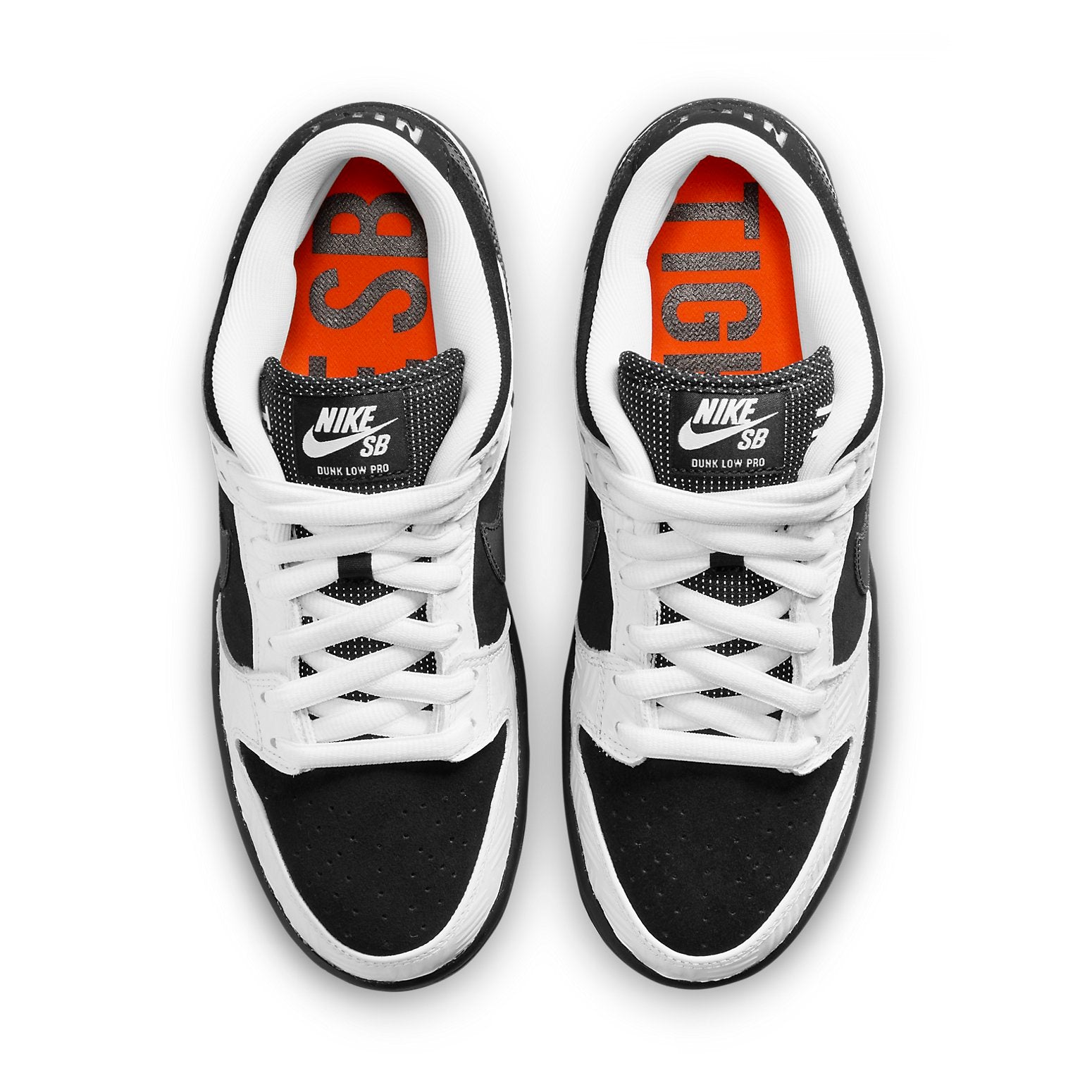 Nike SB Dunk Low x TIGHTBOOTH \'White Black\'  FD2629-100 Classic Sneakers